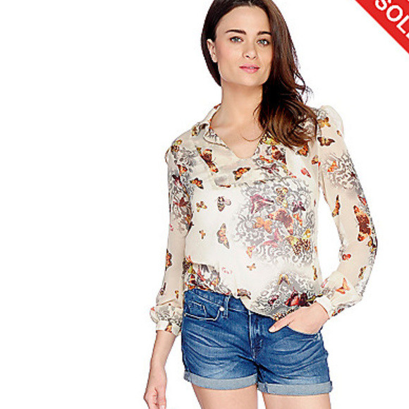Fair Child Tops - Fair Child Butterfly Blouse
